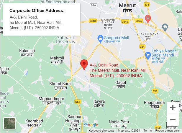 corporate office map image